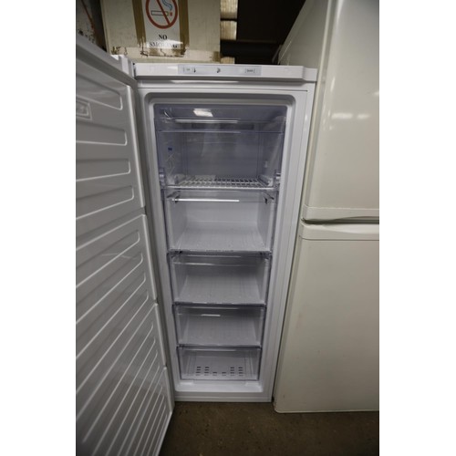 128 - Beko freezer - warranted until 12 noon Tuesday following the above sale