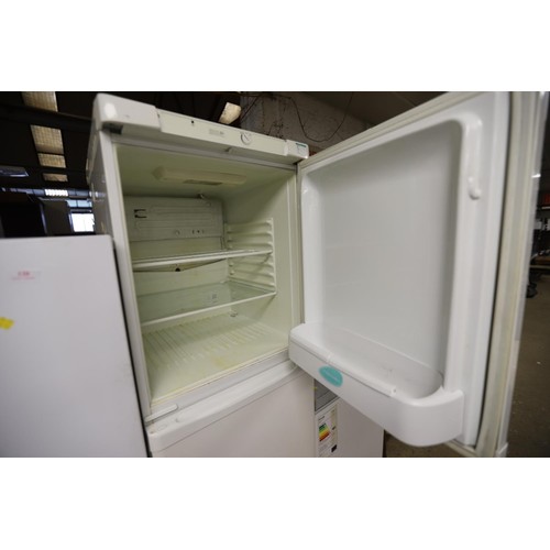 129 - Fridge freezer - warranted until 12 noon Tuesday following the above sale