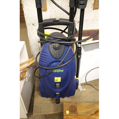 165 - Pressure washer, gwo - warranted until 12 noon Tuesday following the above sale