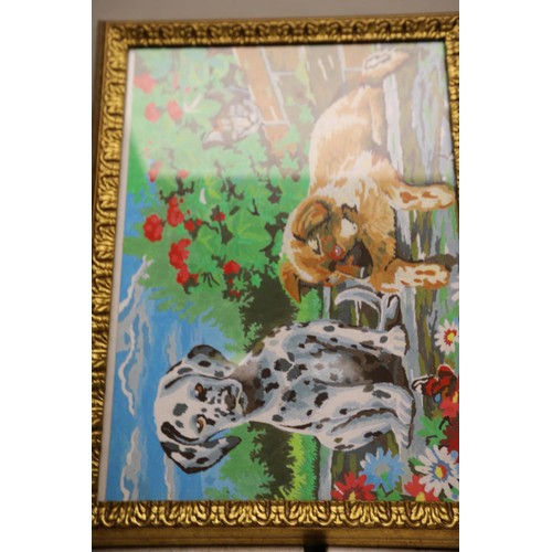 187 - Qty of framed pictures & paintings