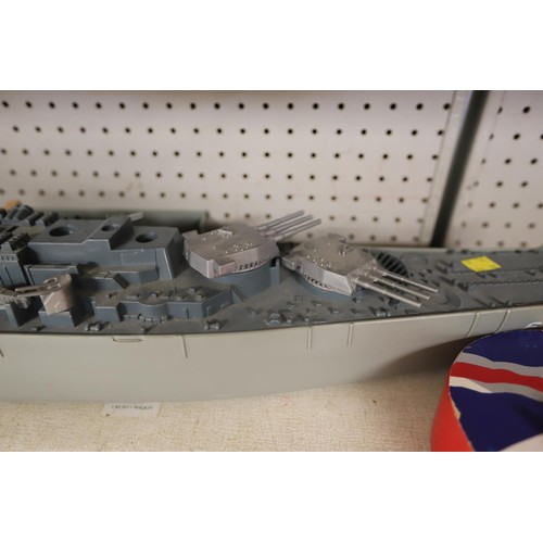 241 - D-Day African battle ship, aircraft, diecast planes