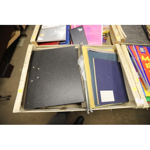 314 - 4 boxes of various stationary