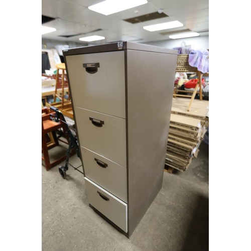 334 - 4 drawer filing cabinet