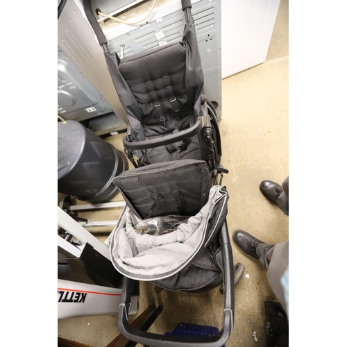 346 - Graco double buggy