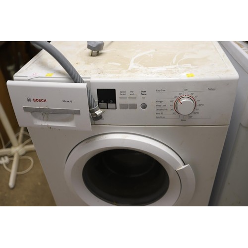 343 - Bosch washing machine - warranted until 12 noon Tuesday following the above sale