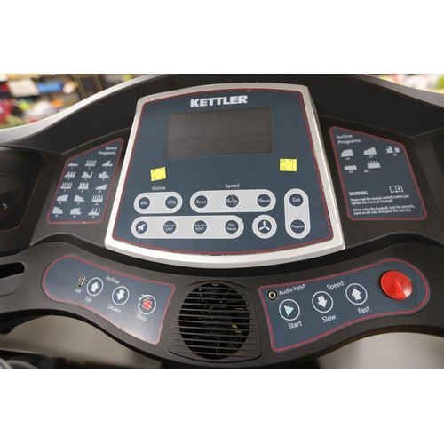 349 - Kettler folding atmos treadmill - warranted until 12 noon Tuesday following the above sale