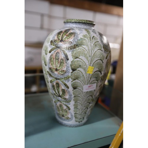 407 - Large Denby vase