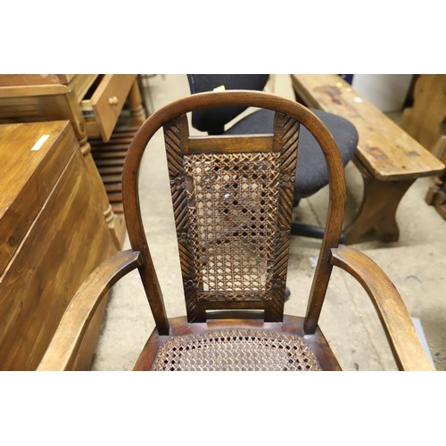 649 - Wicker elm chair