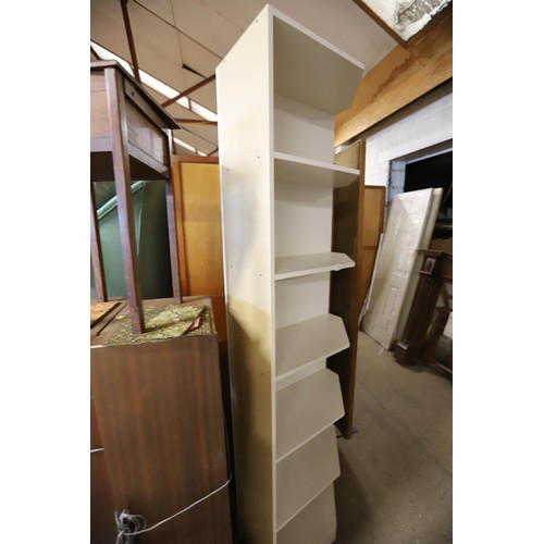 658 - Large corner shelf unit