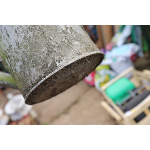 67 - 2 gallon galvanised watering can