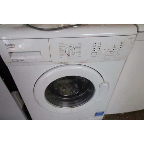 272 - Beko washing machine - warranted until 12 noon Tuesday following the above sale