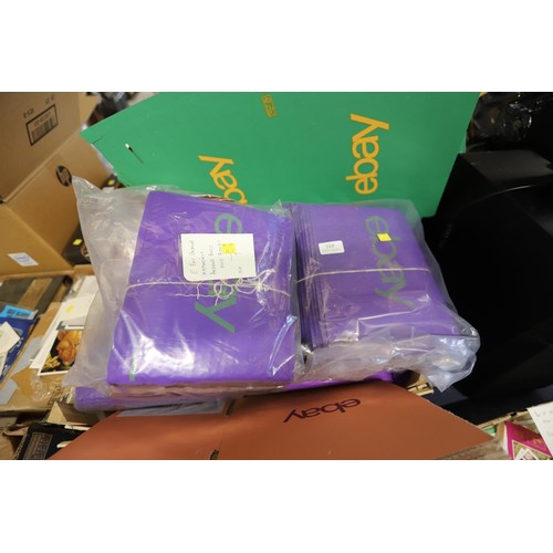 310 - E-bay packing materials, padded bags & boxes