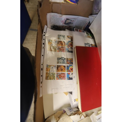 312 - Stamps, covers, postcards, etc