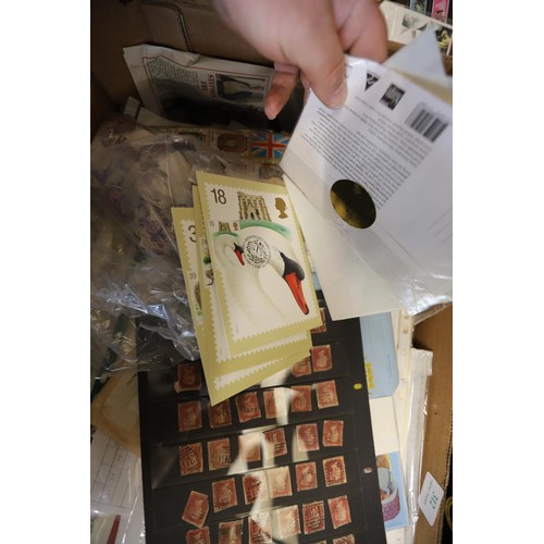 312 - Stamps, covers, postcards, etc