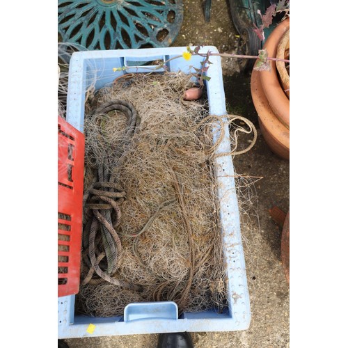 60 - 3 boxes of fishing nets