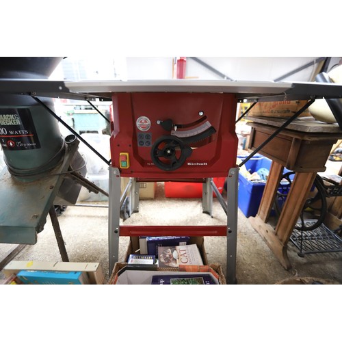 176 - Einhell table saw, model no. TC-TS2025/1U - warranted until noon Tues following the above sale