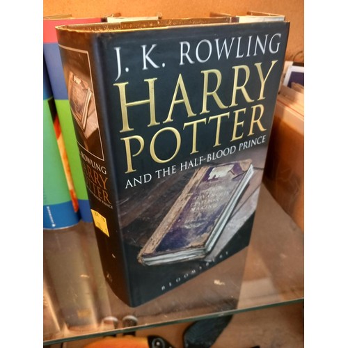 451 - J K Rowling - Harry Potter, Order of Phoenix, Half Blood Prince (x2), Deathly Hallows, Half Blood Pr... 