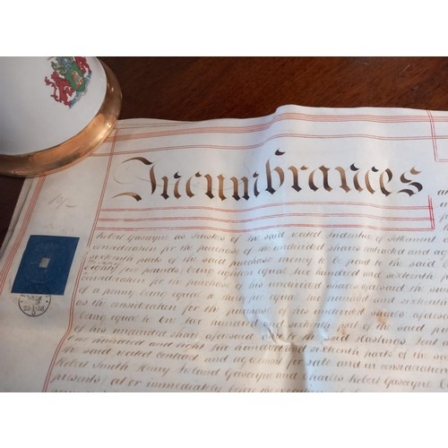 394 - Indenture dated 30th January 1858