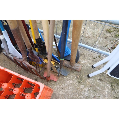 31 - Bundle of garden tools