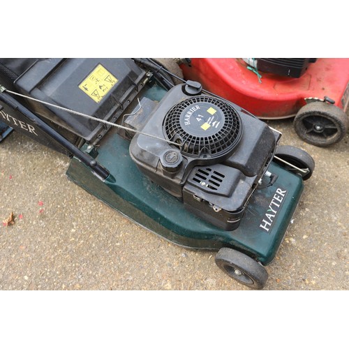 61 - Hayter Harrier 41 roller mower