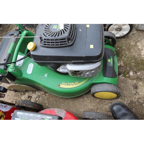 65 - John Deere roller mower spares