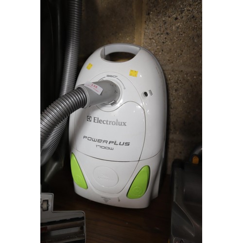 135 - Electrolux 1700w power plus hoover - warranted until 12 noon Tuesday following the above sale