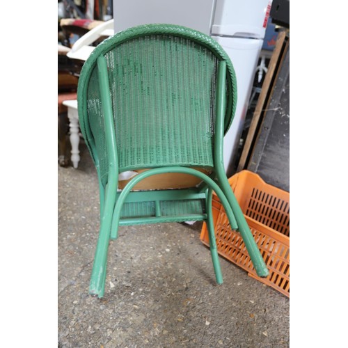 197 - 2 Lloyd Loom chairs