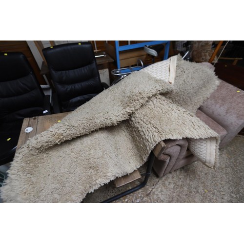 212 - Large beige/grey rug