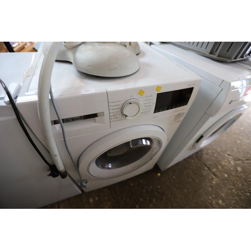 227 - Bosch wash & dry 8/5kg washing machine - warranted until 12 noon Tuesday following the above sale