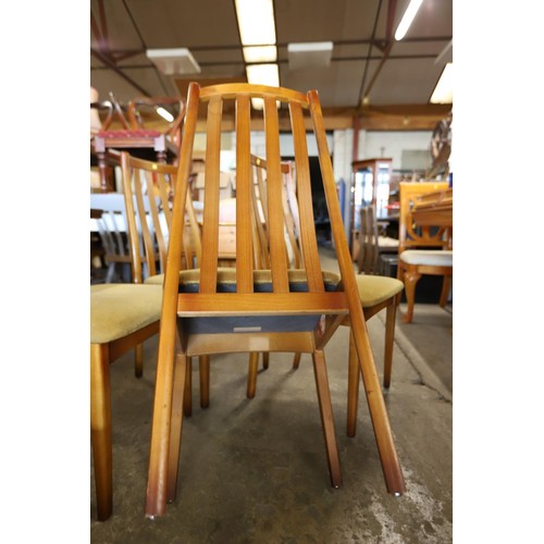 550 - Set of 4 retro mid century stateroom dining chairs