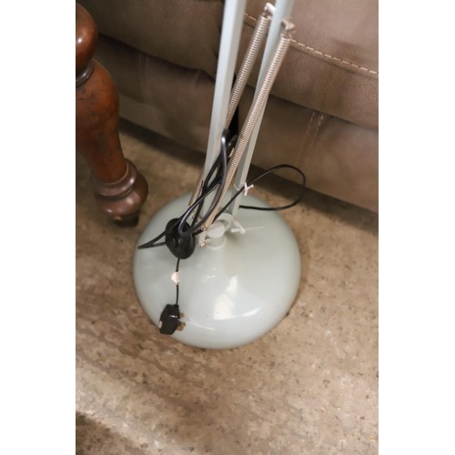 562 - Large floor-standing angle poise lamp - warranted until 12 noon Tuesday following the above sale