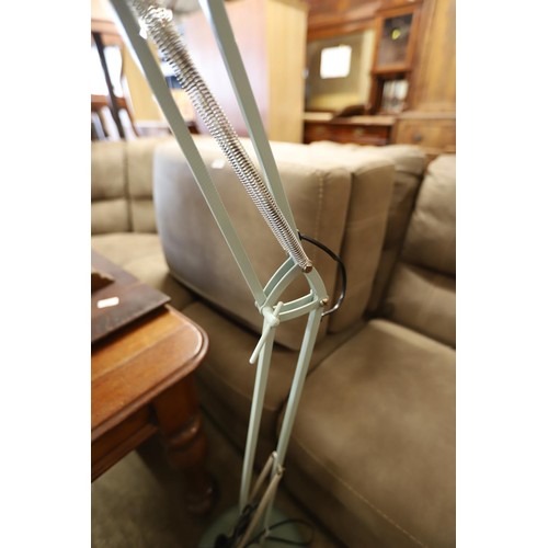 562 - Large floor-standing angle poise lamp - warranted until 12 noon Tuesday following the above sale