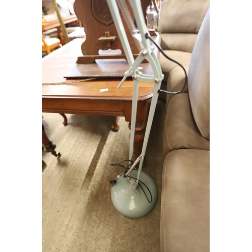 562 - Large floor-standing angle poise lamp - warranted until 12 noon Tuesday following the above sale