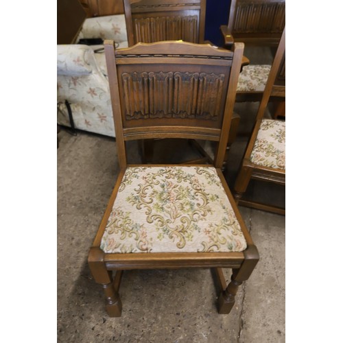 571 - Ercol chairs - 4 (2 carver & 2 dining)