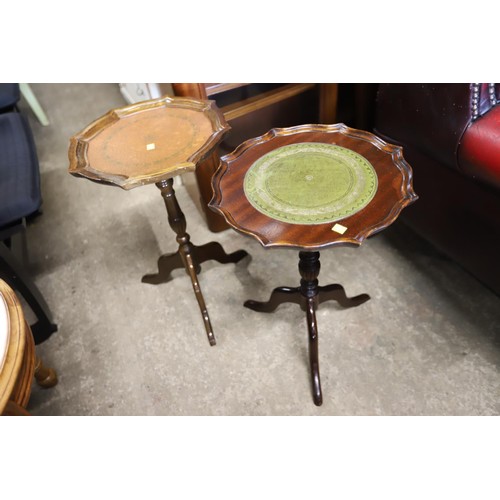 603 - Various small wine tables & nest of 3 tables