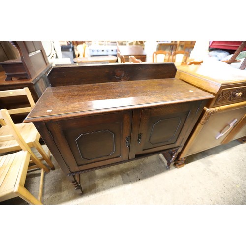 613 - Oak sideboard