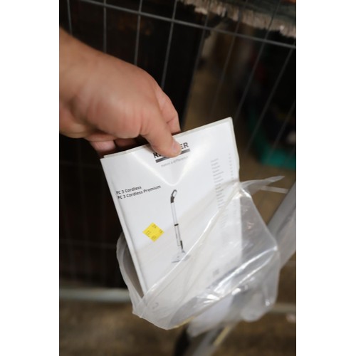 Karcher FC3 cordless hard floor cleaner & manual (no charger)