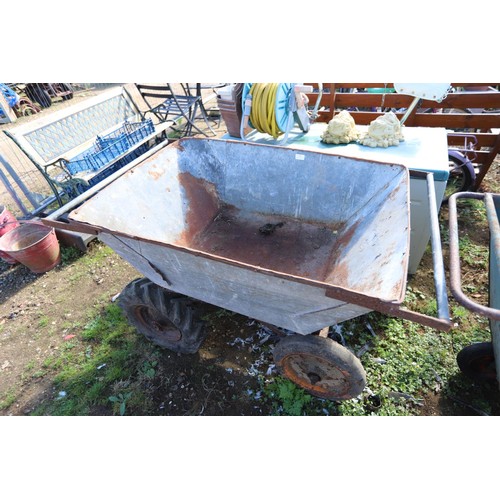 59 - Galvanised garden barrow