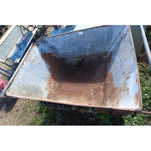 59 - Galvanised garden barrow