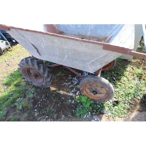 59 - Galvanised garden barrow