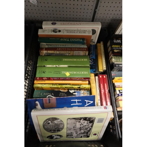 273 - 5 crates of various books