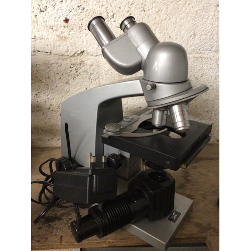 158A - Vintage reichert Austrian microscope