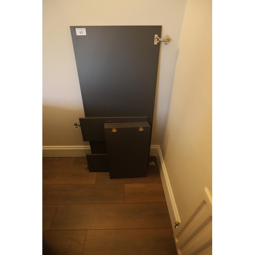 17 - Set of 6 Ikea doors