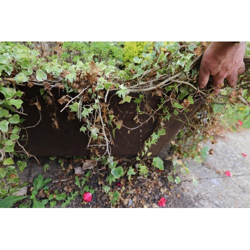 86 - cast iron planter trough