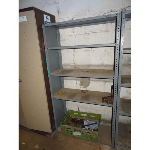 170C - 5 shelf metal unit