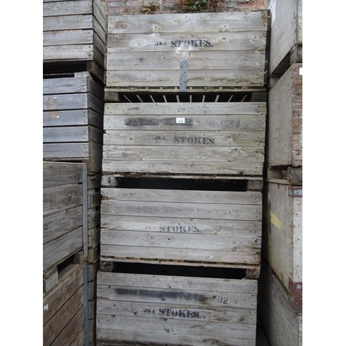 479 - 4 x large apple boxes - Note V.A.T on this lot