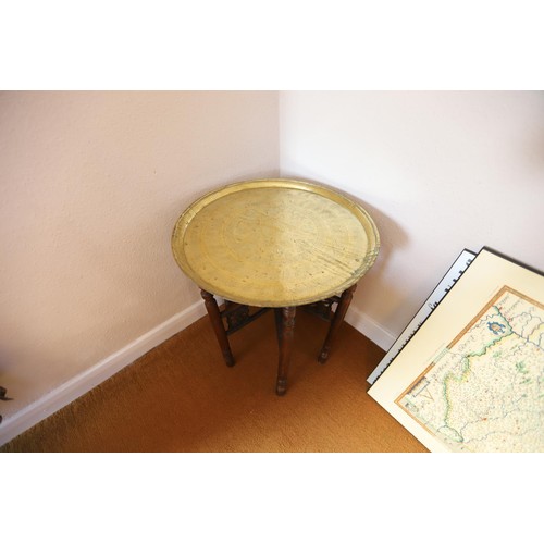 49 - Brass top table