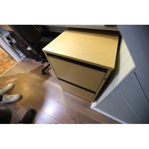 27 - Modern two drawer filing cabinet