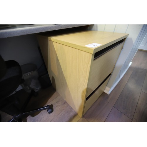 27 - Modern two drawer filing cabinet