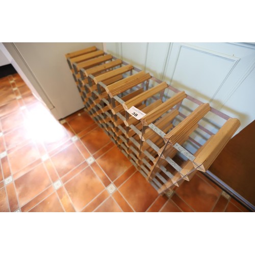 38 - 2 x wine racks